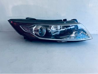 2011-2013 KIA OPTIMA HYBRID RIGHT PASSENGER HALOGEN COMPLETE HEADLIGHT OEM (481)