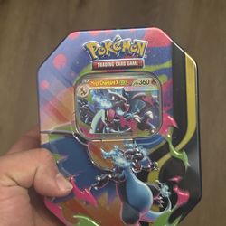 Pokemon charizard ex tin