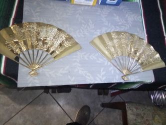 Brass fans