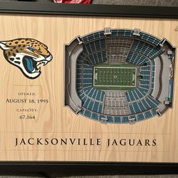 Jacksonville Jaguars Wooden Stadium Replica 