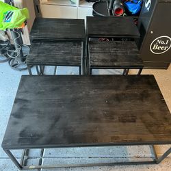 coffee table w/ end tables