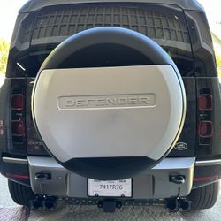 Land Rover Defender Rear Door Tire Cover