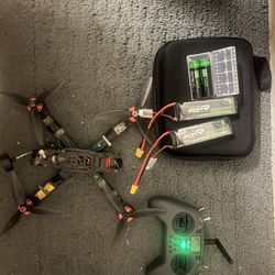 Fpv Drone With Battery And Controller 