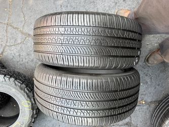 2 tires 245-40-19 Pirelli good condition $150 for 2 mounted and balanced