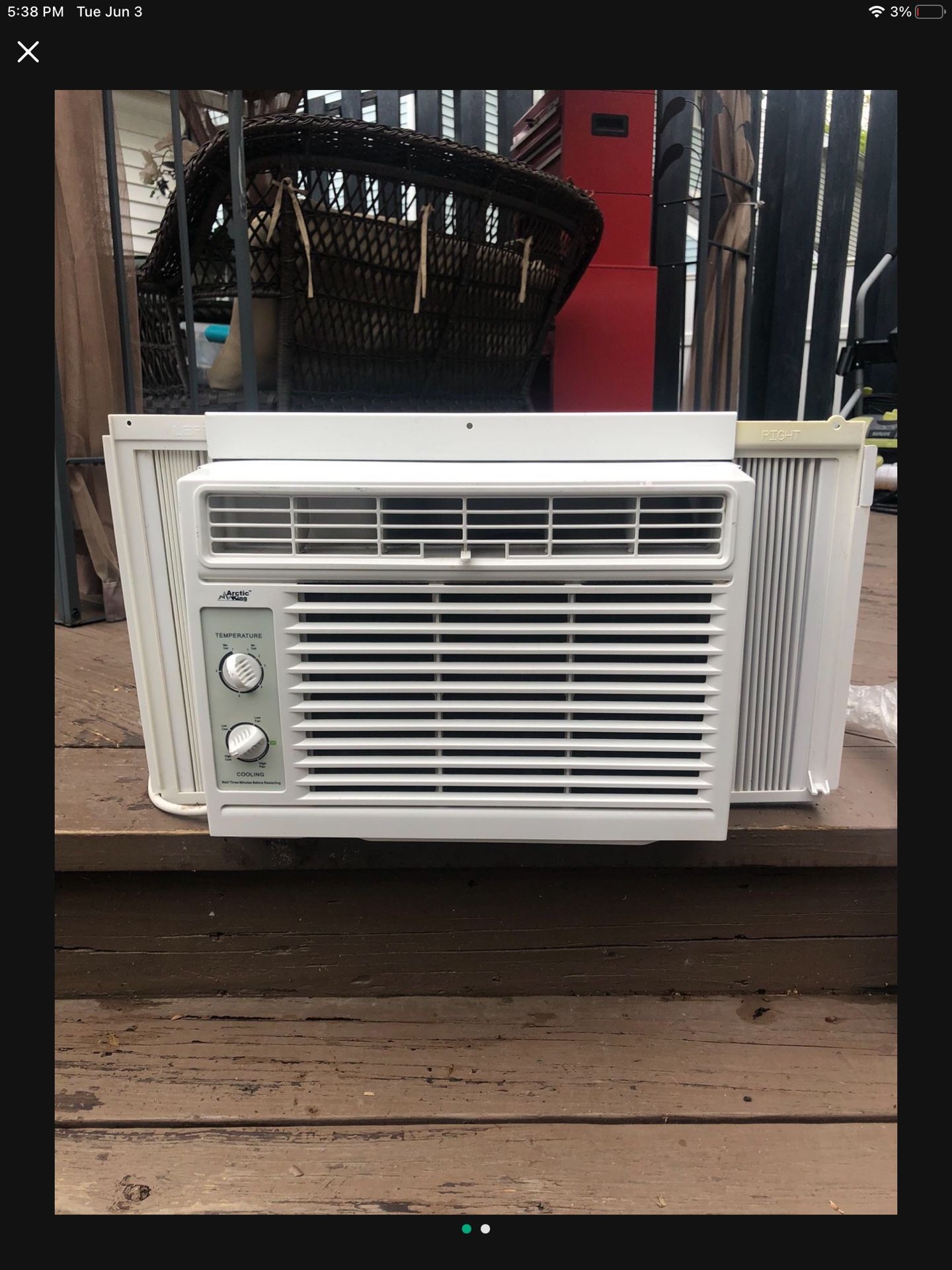 Air Conditioner Like New 5,000 BTU