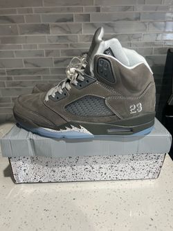 Wolf grey Jordan 5s