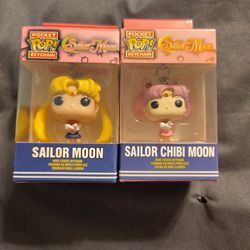 Sailor Moon Pocket Pop Keychains 