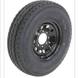 4 Rines Con Llantas Nuevas 8 Birlos Con Llantas De 12 Lonas ST235/80r16 