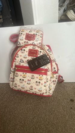 Lounge Fly Disney Backpack And wallet