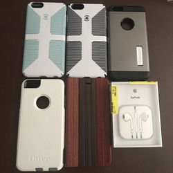 iPhone 6 Plus/ 6 sPlus cases and Earphones