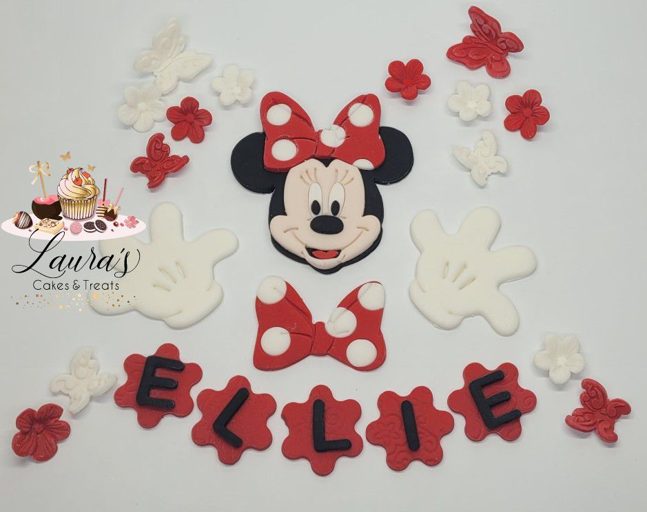 Minnie Mouse Cake Topper 