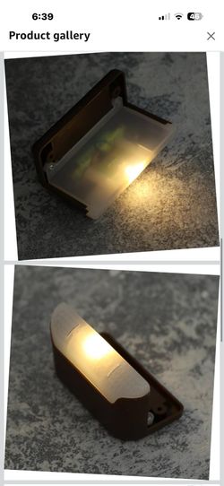 COHEALI Solar Step Lights Warm Solar Light Outdoor LED with Wide Angle for Patio Fence Stairs Paths 16 pcs  63 10$