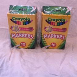 12 Sets Of Crayola Fine Point Markers 