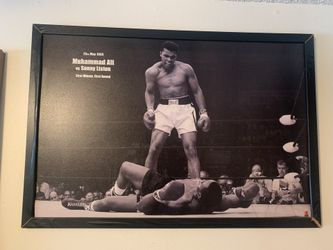 Muhammad Ali vs Sonny Liston frame.