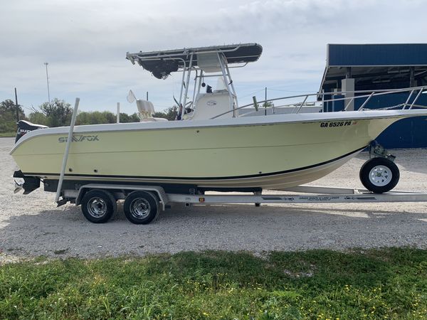 2004 26ft sea fox (twin suzuki 140)