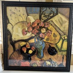 Z Gallerie Framed Wall Art – 35.5“ x 35.5“Statement Piece 