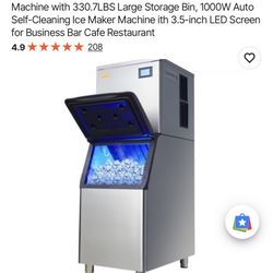 Commercial Ice Machine . Only Top Ice  Machine 