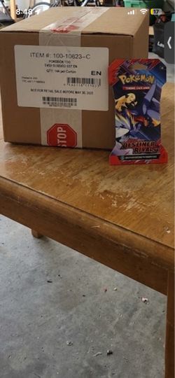 Pokemon Destined Rivals Sealed 144 Pack Case