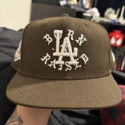 Born X Raised Los Angeles Dodgers Fitted Hat