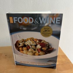 Food And Wine Hardcover 29 Th Anniversary Edition 