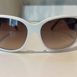 Coach Madeline Sunglasses In White