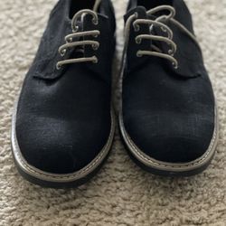 Perry Ellis Portfolio JACKSON Ultra Foam Black Leather Mens Dress Shoes