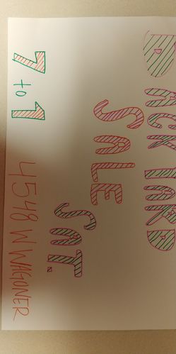 Garage sale North Phoenix