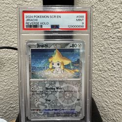 JIRACHI REVERSE HOLO PSA 9 