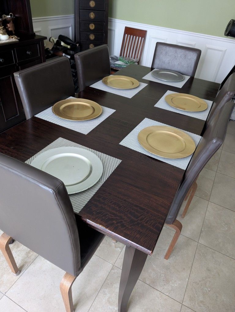 Dining Room Table And Chairs