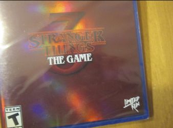 Stranger Things 3 The Game New Sealed
