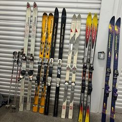 A Phew Sets Of Skis $50 Each Or All For $200