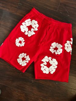 Denim tear shorts