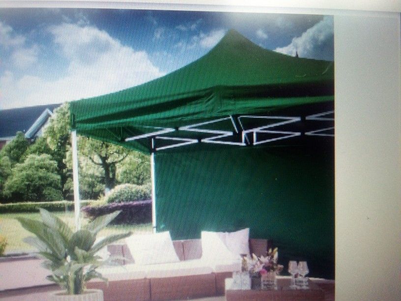 Green Or Gray 10x 10 Pop Up Tent Vendor.Booth.shade.