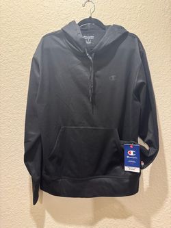 New with Tags Black Champion hoodie, size M