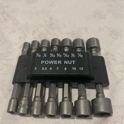 New 14 PCS Power Nut Driver Bits 