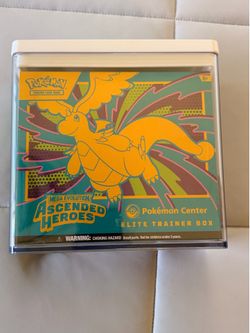 Ascended heroes Pokemon center elite trainer box