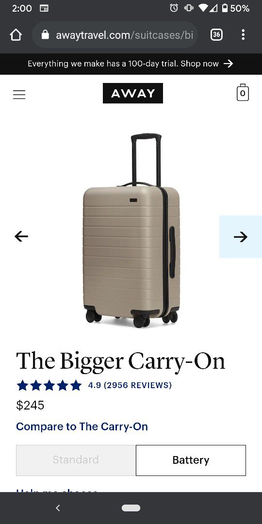 Away's The Surprise 30% Off Sale includes its popular carry-on bags