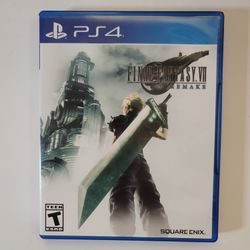 Ps4 Ps5 Game... Final Fantasy VII Remake !!!!