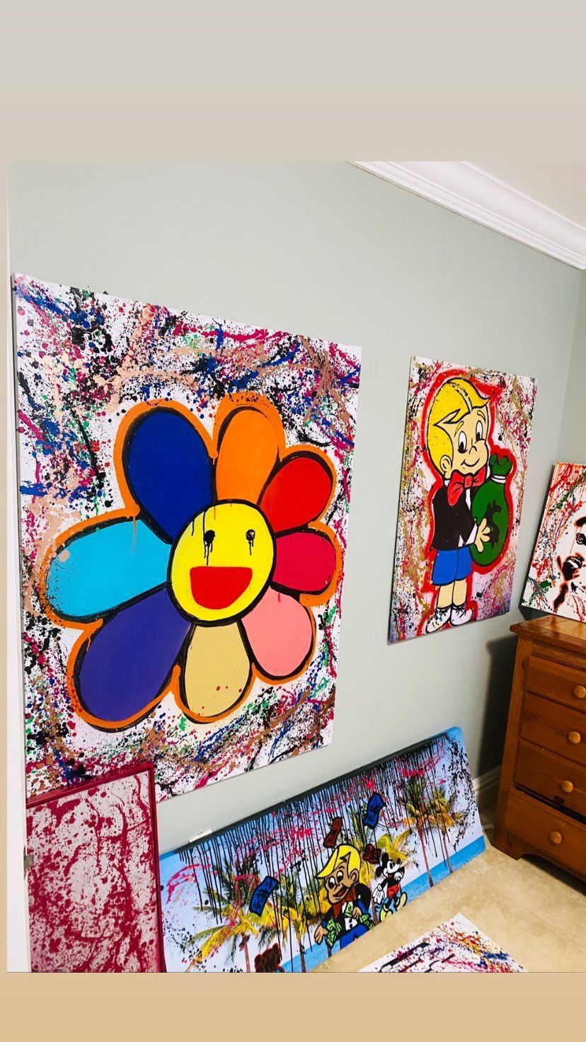 Tekashi Flower Custom Artwork