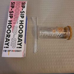 Michelle Glass Cup With Flower