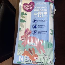 Parent’s Choice diapers Size Newborn - 42 pack 