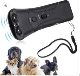 Handheld Ultrasonic LED Dog Trainer