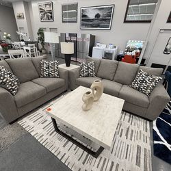 2 PC SOFA AND LOVESEAT