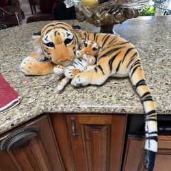 Beautiful Tiger And Cub