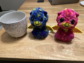Lot Of 2 HATCHIMALS Excellent Working Condition