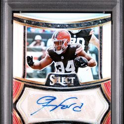2024 Select - Jerome Ford Silver Signatures #SP-JFD PSA 10 (POP 3) /399