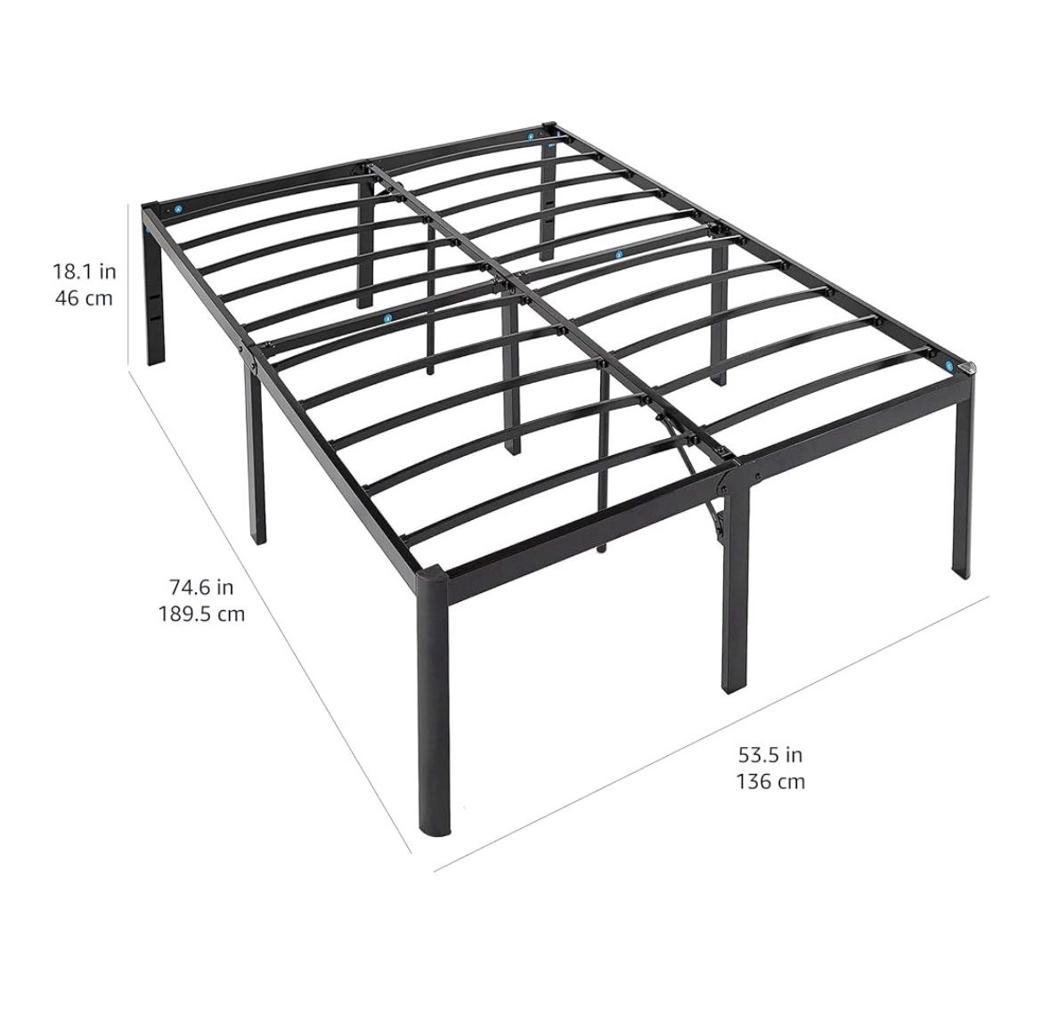Lifted Bed Frame