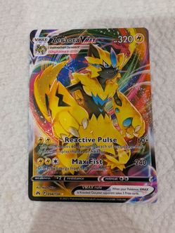 Zeraora V MAX - SWSH : Crown Zenith (CRZ ) Trading Card
