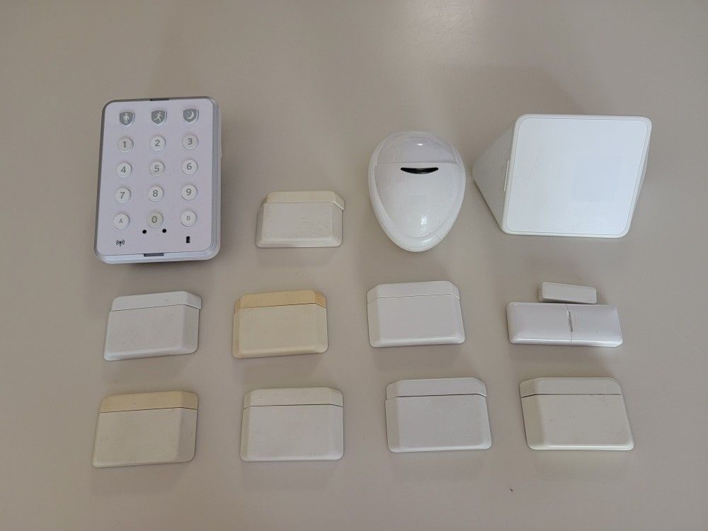 Xfinity Home Alarm System Sensors & Touch Pad