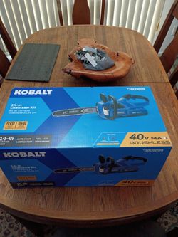 14 inch kobalt chain saw